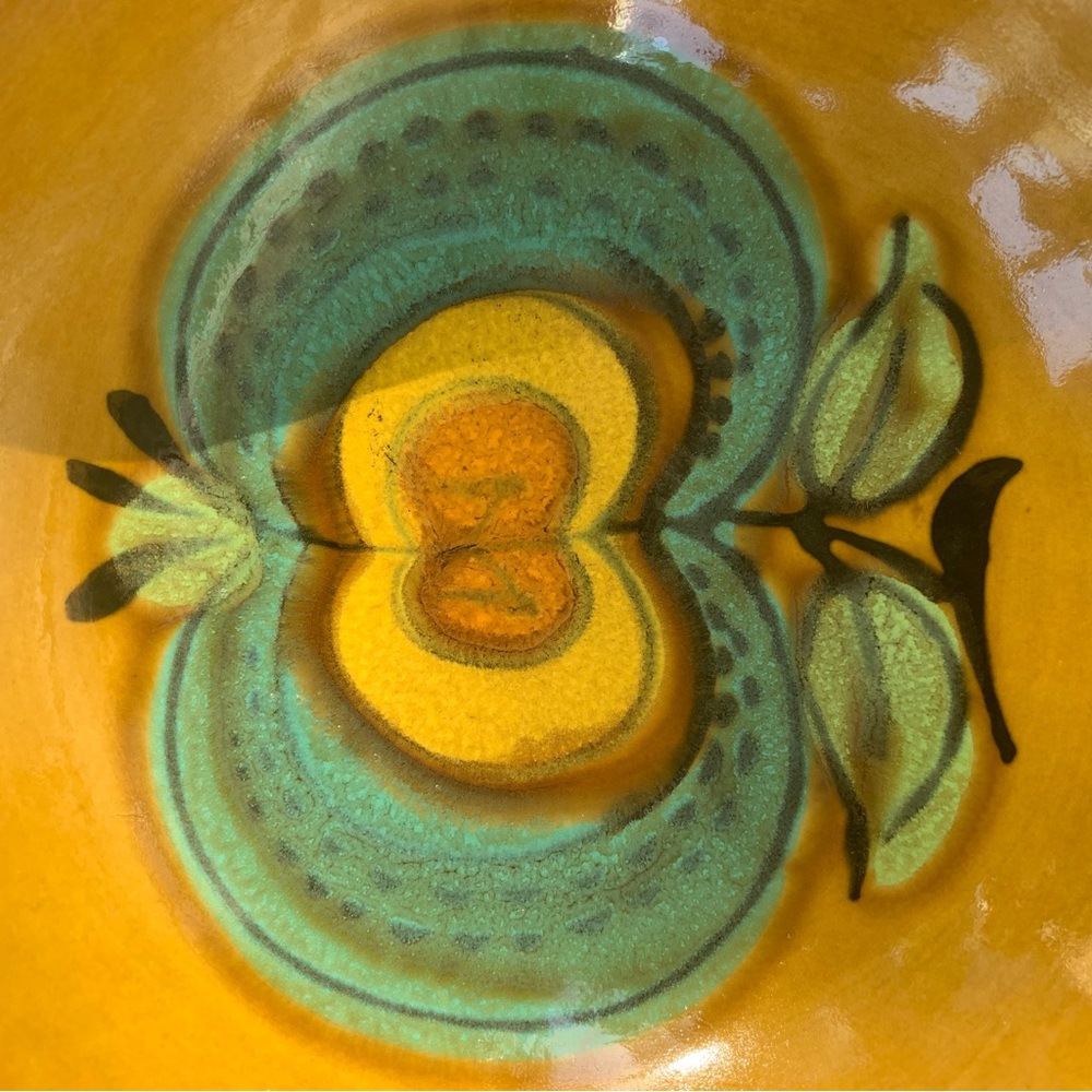 Electra casual ceram stoneware La Pomme plates - Picture 6 of 6